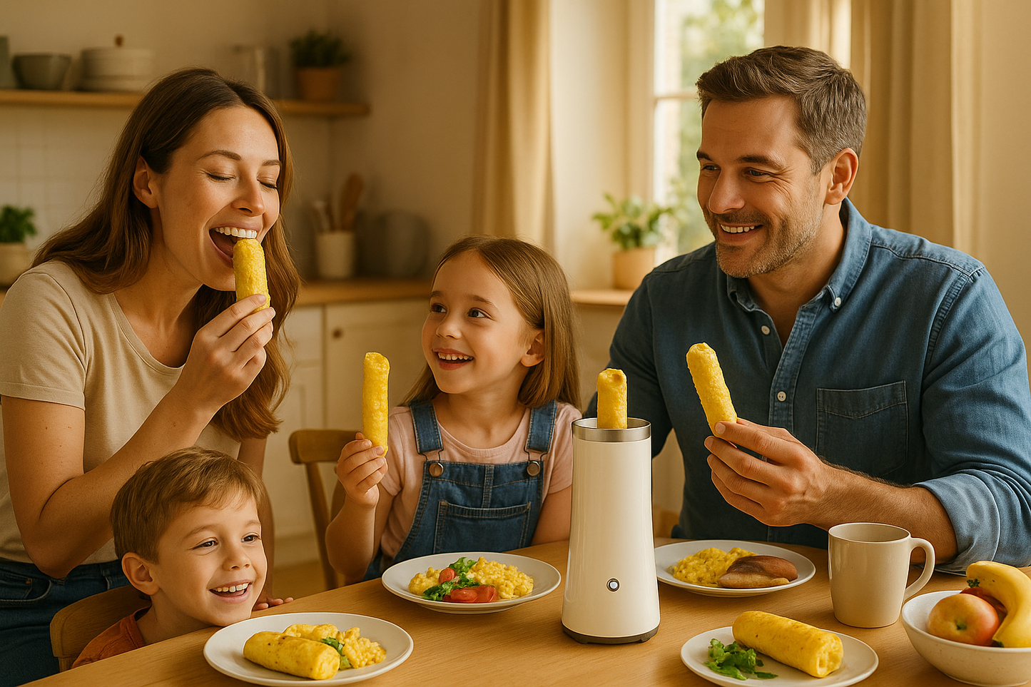 Automatic Egg Roll Machine Rising Egg Roll Maker Cooking Tool Egg Cup Omelette Master Sausage Machine Electric Egg Cooker