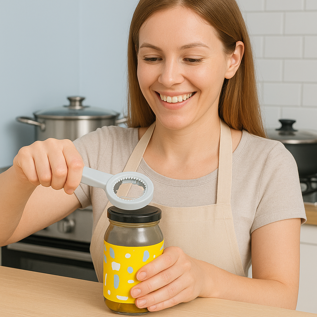 Abridor 4 en 1: multiusos Fácil para Bebidas y Tarros